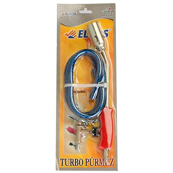 Mey İthalat® Eltos EP354 Turbo Pürmüz Aygaz Uyumlu Kırmızı Saplı ürün görseli 1