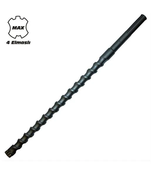 Mey İthalat® Todrill 50431 SDS Max 4 Elmaslı Matkap Uç 16X540 mm ürün görseli 1