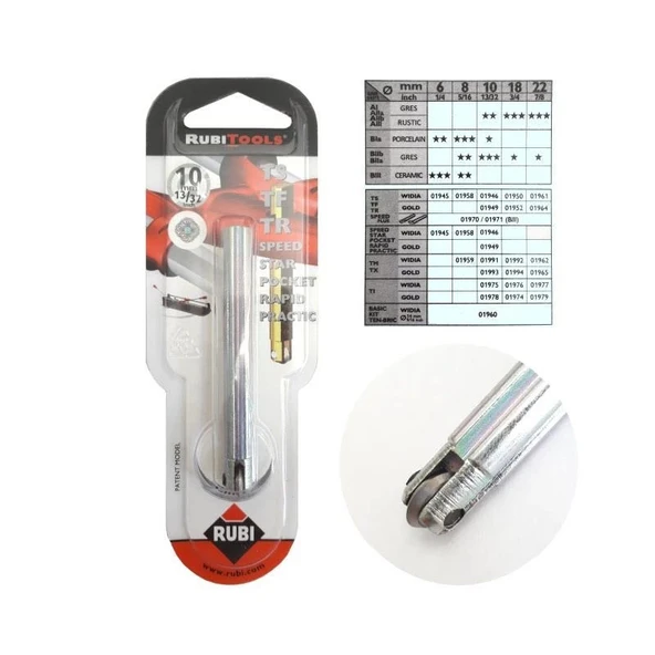 Mey İthalat® Rubi 10 mm Seramik Kesme Elması ürün görseli 1