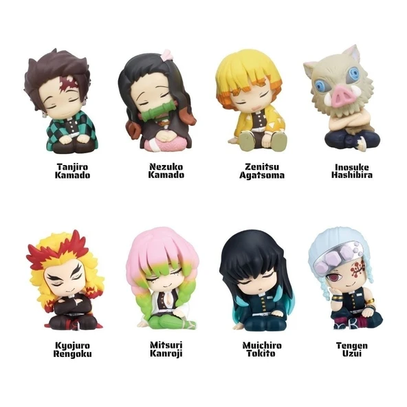 Twinchees Demon Slayer Figürleri Uyuyan Minikler Seri 2 ürün görseli 1