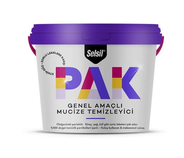 Mey İthalat® Selsil PAK Genel Amaçlı Mucize Temizleyici 500 gr ürün görseli 1