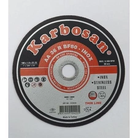 Mey İthalat® Karbosan Thinline İnox Kesici 180X1,9X22,23 mm ürün görseli 1