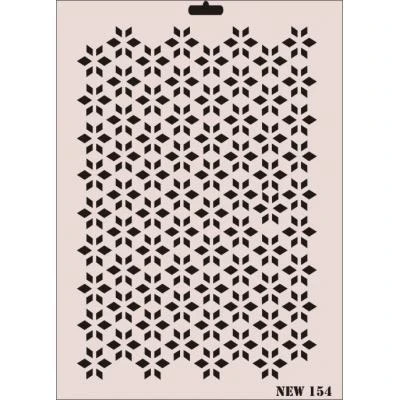 Mey İthalat® Rich New Seri N-154 Stencil 35x25 cm ürün görseli 1