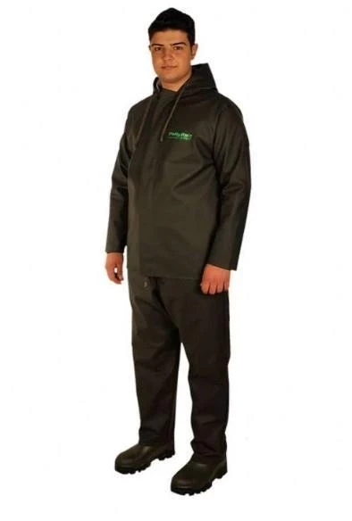 Mey İthalat® Polly Rain Takım PVC Yağmurluk L Beden ürün görseli 1