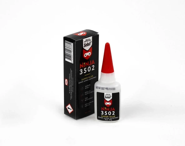 Mey İthalat® Selsil 3502 Süper Glue Japon Yapıştırıcı 20 gr ürün görseli 1