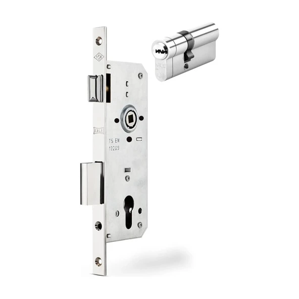 Mey İthalat® Kale 152 R 35 mm Silindirli Kilit Nikel ürün görseli 1