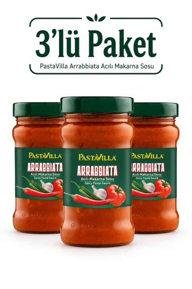 Pastavilla Arrabbiata Sos 300 G x 3 Adet ürün görseli 1