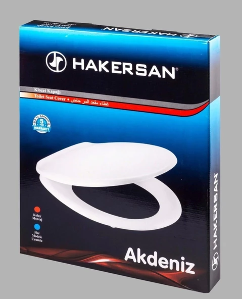 Mey İthalat® Klozet Kapağı Hakersan YuvarlakTip ürün görseli 1