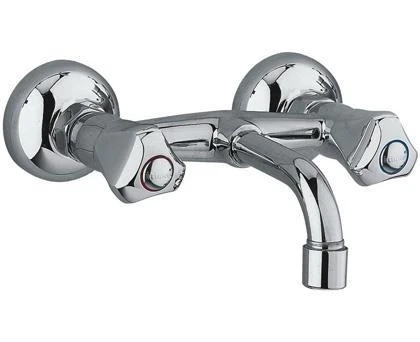 Mey İthalat® İtimat Alfa 207 Sabit Lavabo Bataryası Duvardan ürün görseli 1