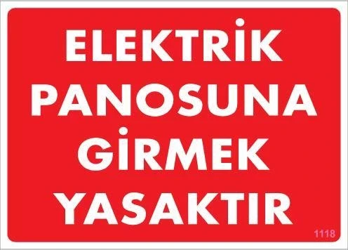 Mey İthalat® Elektrik Panosu Levhası 25x35 KOD:1118 ürün görseli 1