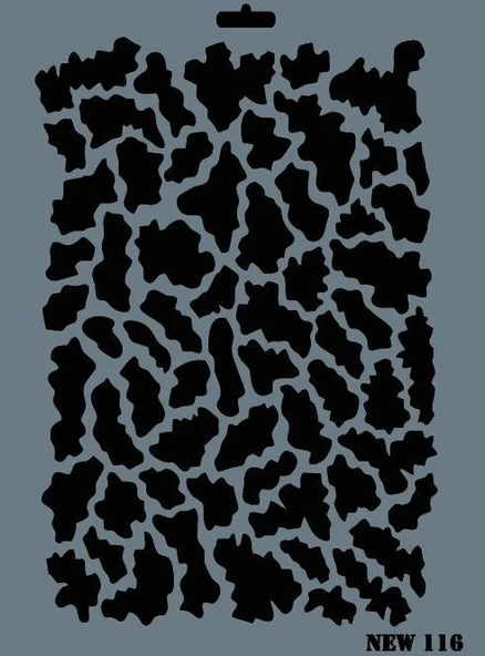Mey İthalat® Rich New Seri N-116 Stencil 35x25 cm ürün görseli 1