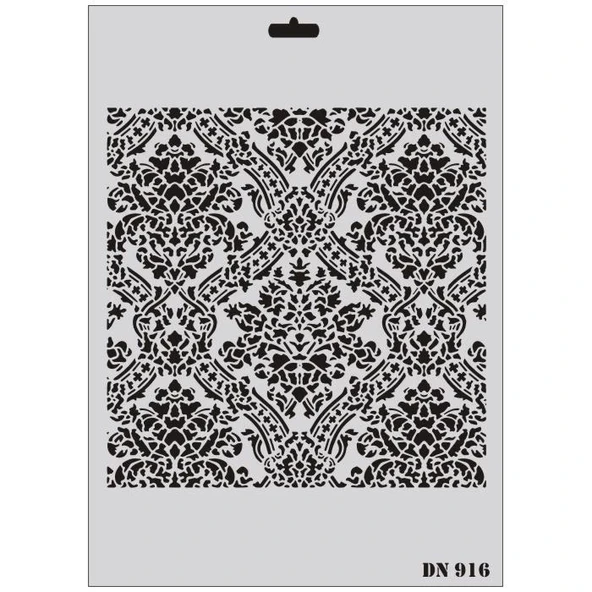 Mey İthalat® Rich Dantel Seri DN-916 Stencil 35x25 cm ürün görseli 1