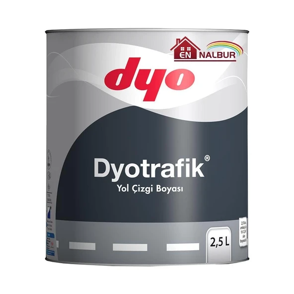 Mey İthalat® DYO Trafik Yol Çizgi Boyası 2,5 Litre Sarı ürün görseli 1