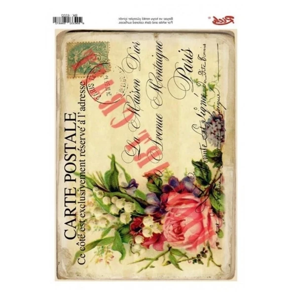 Mey İthalat® Rich 6332 Vintage Kolay Transfer 23x33 cm ürün görseli 1