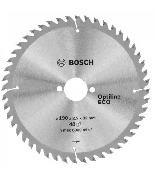 Mey İthalat® Bosch Optine Eco Daire Testere Bıçağı 190x30 mm 48 Diş 2 608 641 790 ürün görseli 1