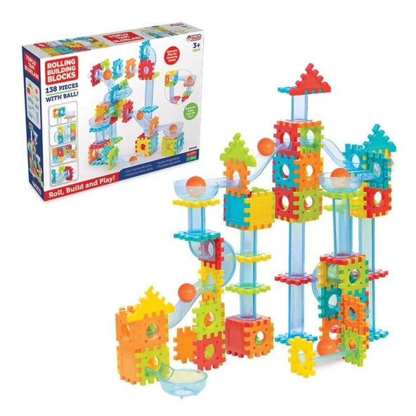 Mey İthalat® 04046 Toplu Yapı Blokları 138 Parça -Fentoys ürün görseli 1
