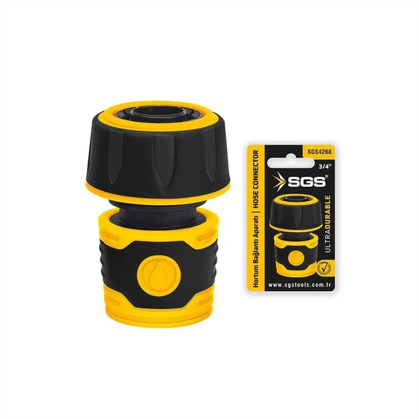 Mey İthalat® Sgs 4268 3/4 Lüks Hortum Bağlantı Adaptörü ürün görseli 1