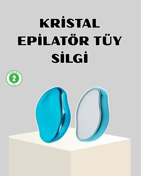 Mey İthalat® Kristal Epilatör – Tüy ve Ölü Deri Temizliği İçin Yenilikçi Çözüm ürün görseli 1