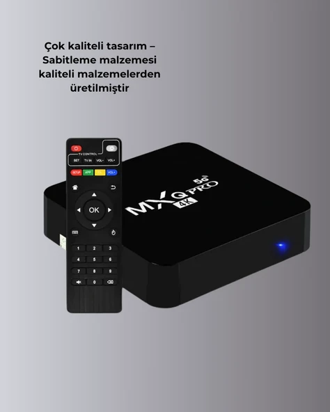 Mey İthalat® 4K Smart TV Box - Resim 5