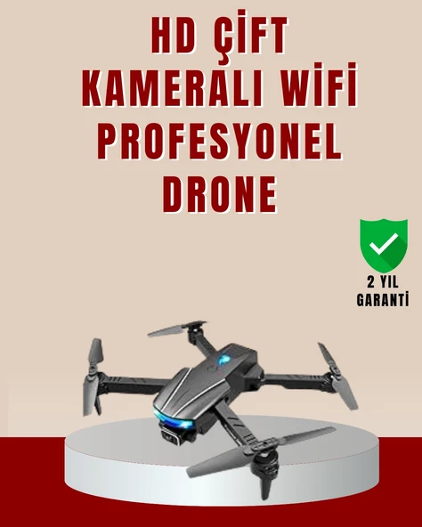 Mey İthalat® Katlanabilir 4K Kamera Drone Uzaktan Kumandalı Profesyonel Drone ürün görseli 1