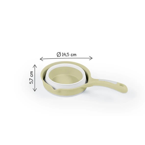 Mey İthalat® 7363 KATLANIR BEBEK YIKAMA MASRAPASI ECO YEŞİL ürün görseli 1