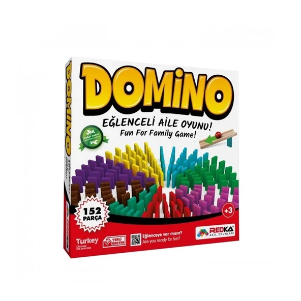 Mey İthalat® 4456 Renkli Ahşap Domino ürün görseli 1