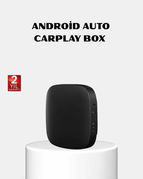 Mey İthalat® Android Auto Kablosuz Dönüştürücü Hızlı Eşleşme ve Sesli Asistan Destekli ürün görseli 1