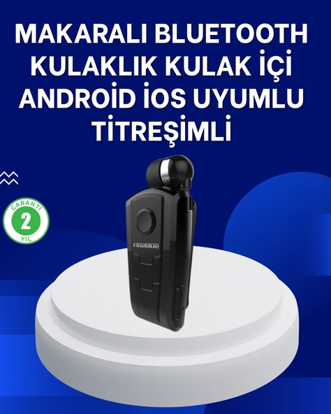 Mey İthalat® Fineblue F910 Kablosuz Kulaklık Çift Telefon Eşleşme Özelliği ürün görseli 1