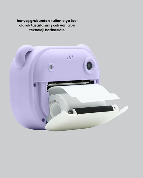 Mey İthalat® Termal Baskı Özellikli Mini Kamera MOR - Resim 3