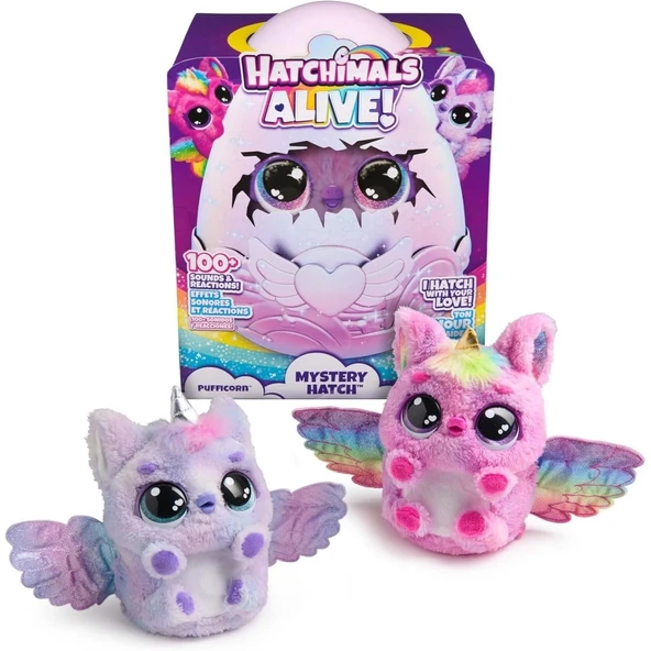 Mey İthalat® Hatchimals Sürpriz 4 Karakterli Büyük Yumurta Oyun Seti ürün görseli 1