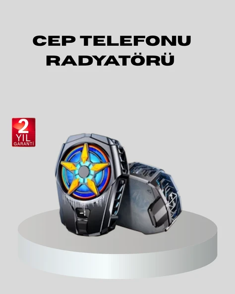 Mey İthalat® Telefon Soğutucu Radyatör Type-C Bağlantılı 2 Kademeli Dijital Kontrollü ürün görseli 1