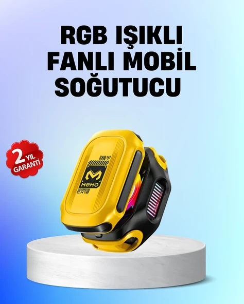 Mey İthalat® Yarı İletken Çipli RGB Işıklı Telefon Soğutucu ürün görseli 1