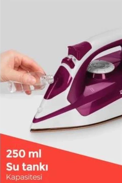 Mey İthalat® 2200W Seramik Kaplama Estetik Tasarımı 360 Derece Dönebilir Kablosu ürün görseli 1