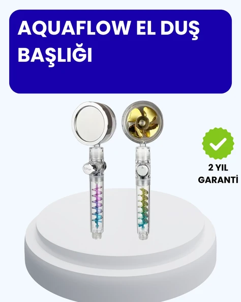 Mey İthalat® Sağanak Yağmur Etkili El Duşu – Start Stop Tuşlu Su Tasarruflu ürün görseli 1