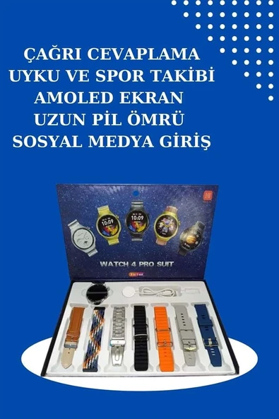 Mey İthalat® 2025 Model Akıllı Saat ve 2.Nesil TWS Bluetooth Kulaklık Yüksek Ses Kaliteli ürün görseli 1