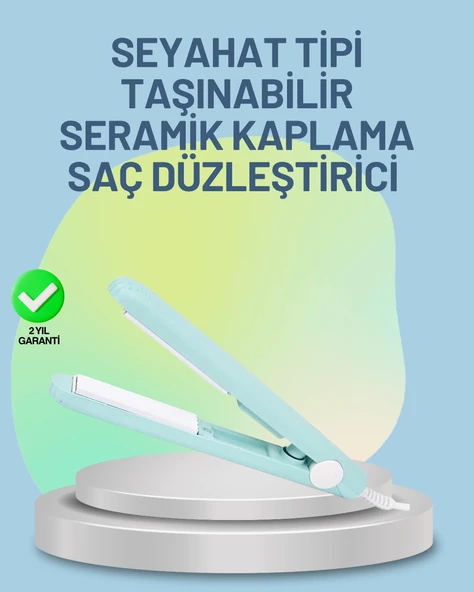 Mey İthalat® 30 Saniyede Isınan PTC Teknolojili Saç Şekillendirici – Sabit Isı Kontrollü, Hızlı Performans ürün görseli 1