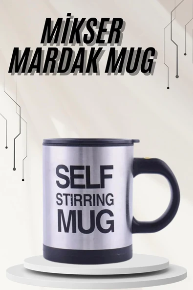 Mey İthalat® Karıştırıcı Özellikli Mikser Kupa Bardak Termos Bardak ürün görseli 1