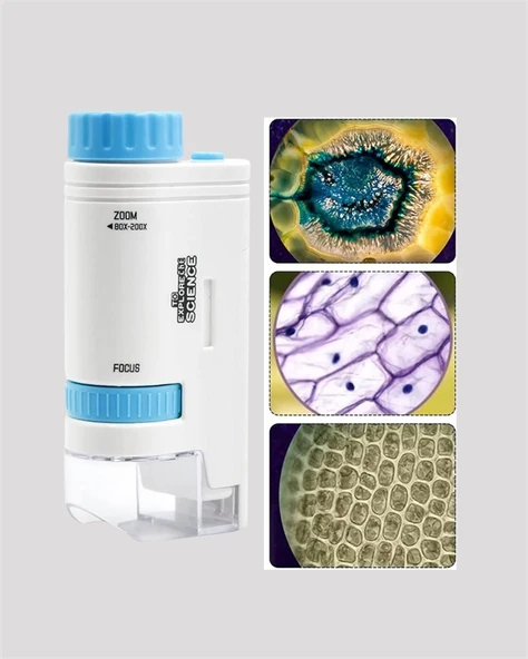 Mey İthalat® MİNİ ÇOCUK MİKROSKOBU - Resim 5