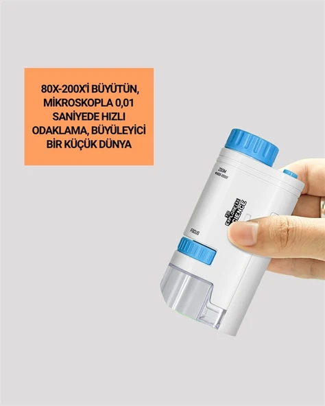 Mey İthalat® MİNİ ÇOCUK MİKROSKOBU - Resim 2