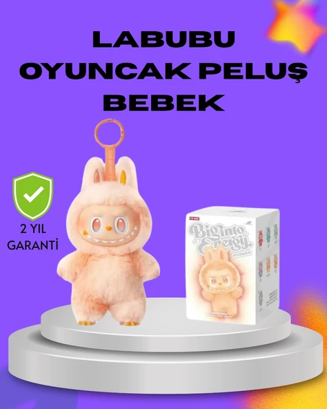 Mey İthalat® Koleksiyonluk Labubu Figür – Kaliteli Peluş Malzeme Yeni Seri ürün görseli 1