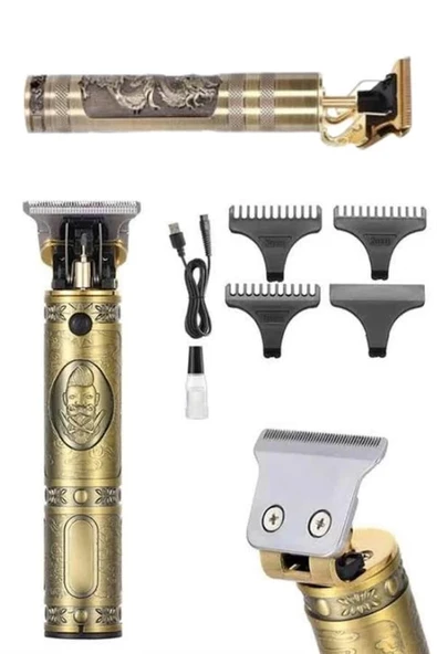 Mey İthalat® Saç Sakal Vücut Tıraş Makinesi Çizik Atma Makinesi Paslanmaz Çelik ürün görseli 1
