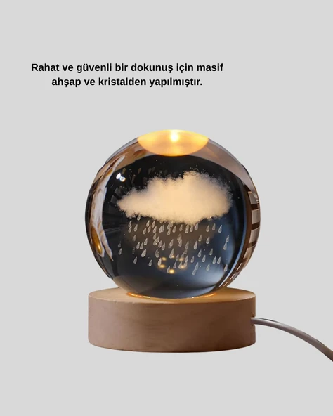 Mey İthalat® YAĞMUR BULUTU KÜRE - Resim 5