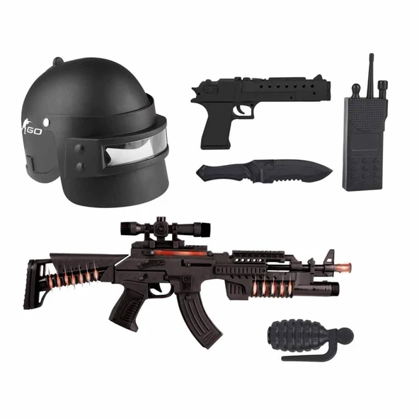 Mey İthalat® Erdem Sesli ve Işıklı CS GO Askeri Oyun Seti ER-120M ürün görseli 1