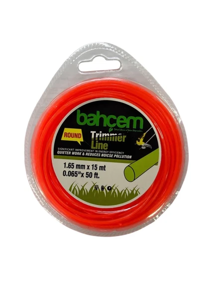 Mey İthalat® Trimmer Line Yuvarlak Misina 1,65 mm 15 Metre ürün görseli 1
