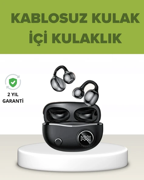 Mey İthalat® Açık Kulak Tasarımlı Bluetooth 5.4 Kablosuz Kulaklık – Uzun Pil Ömrü ürün görseli 1