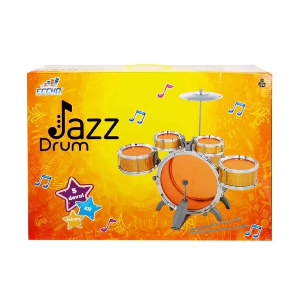 Mey İthalat® Jazz Drum Bateri Seti - Resim 4