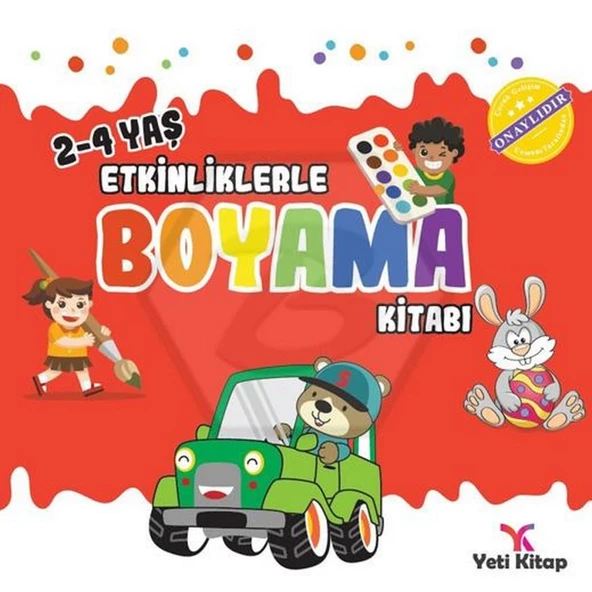 Mey İthalat®  Etkinliklerle Boyama Kitabı 2-4 Yaş ürün görseli 1