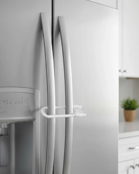 Mey İthalat® 4 Adet Çok Amaçlı Dolap Kilidi Bebek ve Çocuk Koruması İçin Güvenli Çözüm ürün görseli 1