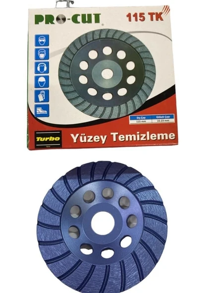 Mey İthalat® Procut 51185 Turbo Serisi Yüzey Temizleme 115 mm ürün görseli 1