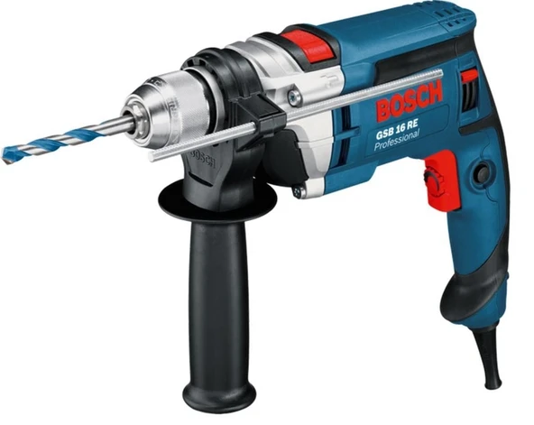 Mey İthalat® Bosch GSB 16 RE Darbeli Matkap 750 Watt ürün görseli 1